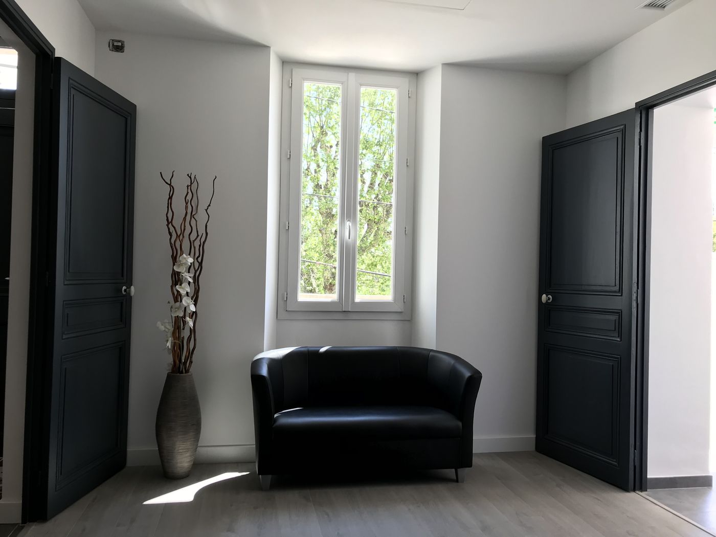 La salle d&rsquo;attente du cabinet